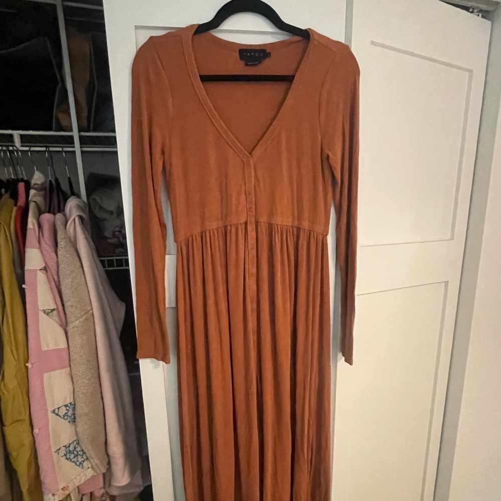 Hatch Women's Dress in Nut Brown